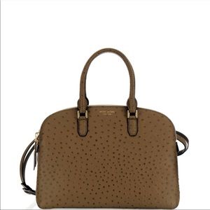Henri Bendel Dalton Dome bag in ostrich